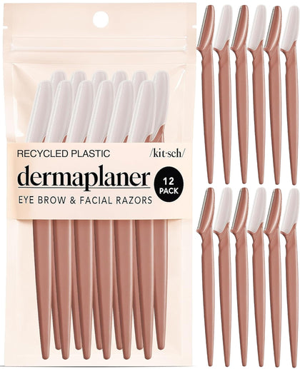 Kitsch Dermaplane Razor for Women Terracotta front view