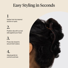 Kitsch Flat Hair Clips with packaging, showing eco-friendly materials