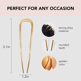 Kitsch French Hair Pins displayed with packaging