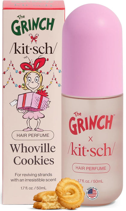 Kitsch Hair Perfume 50mL front view with sweet cookie scent
