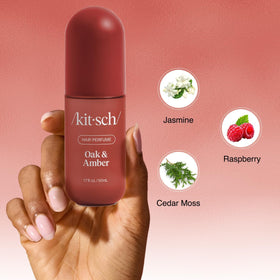 Kitsch Hair Perfume Oak & Amber 50mL close-up of spray nozzle
