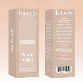 Kitsch Hair Perfume Warm Sugar 50mL with beauty accessories