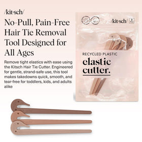 Kitsch Hair Tie Cutter Tool showing ergonomic handle