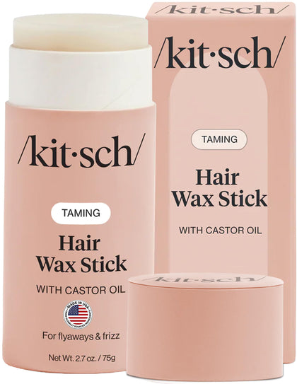 Kitsch Hair Wax Stick front view with packaging