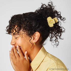 Kitsch Harry Potter Hufflepuff hair clip side view