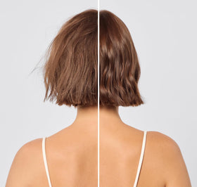 Kitsch Heat Protection Spray on a hair styling tool