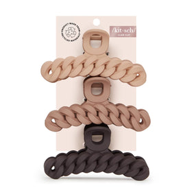 Kitsch Large Chain Link Hair Claw Clip packaging display