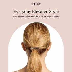 Kitsch Medium Gold Hair Cuff displayed with other hair accessories