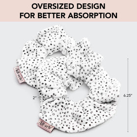 Kitsch Microfiber Quick-Dry Hair Towel Scrunchie Micro Dot packaging