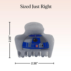 Kitsch R2-D2 hair clip displayed with other hair accessories