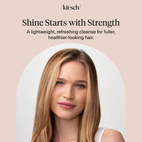 Kitsch Rice Water Shampoo and Conditioner set with recyclable packaging