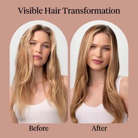 Kitsch Rice Water Shampoo application on hair