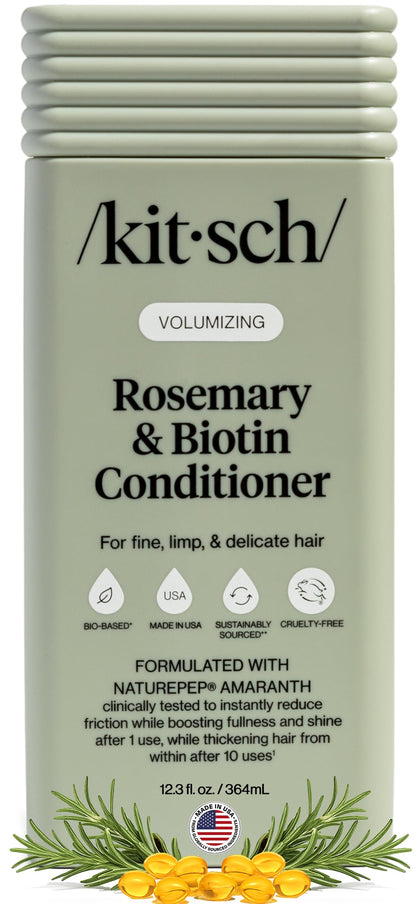 Kitsch Rosemary & Biotin Conditioner 12.3 oz front view