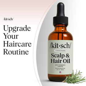 Kitsch Rosemary Oil for Hair Growth 60mL back view