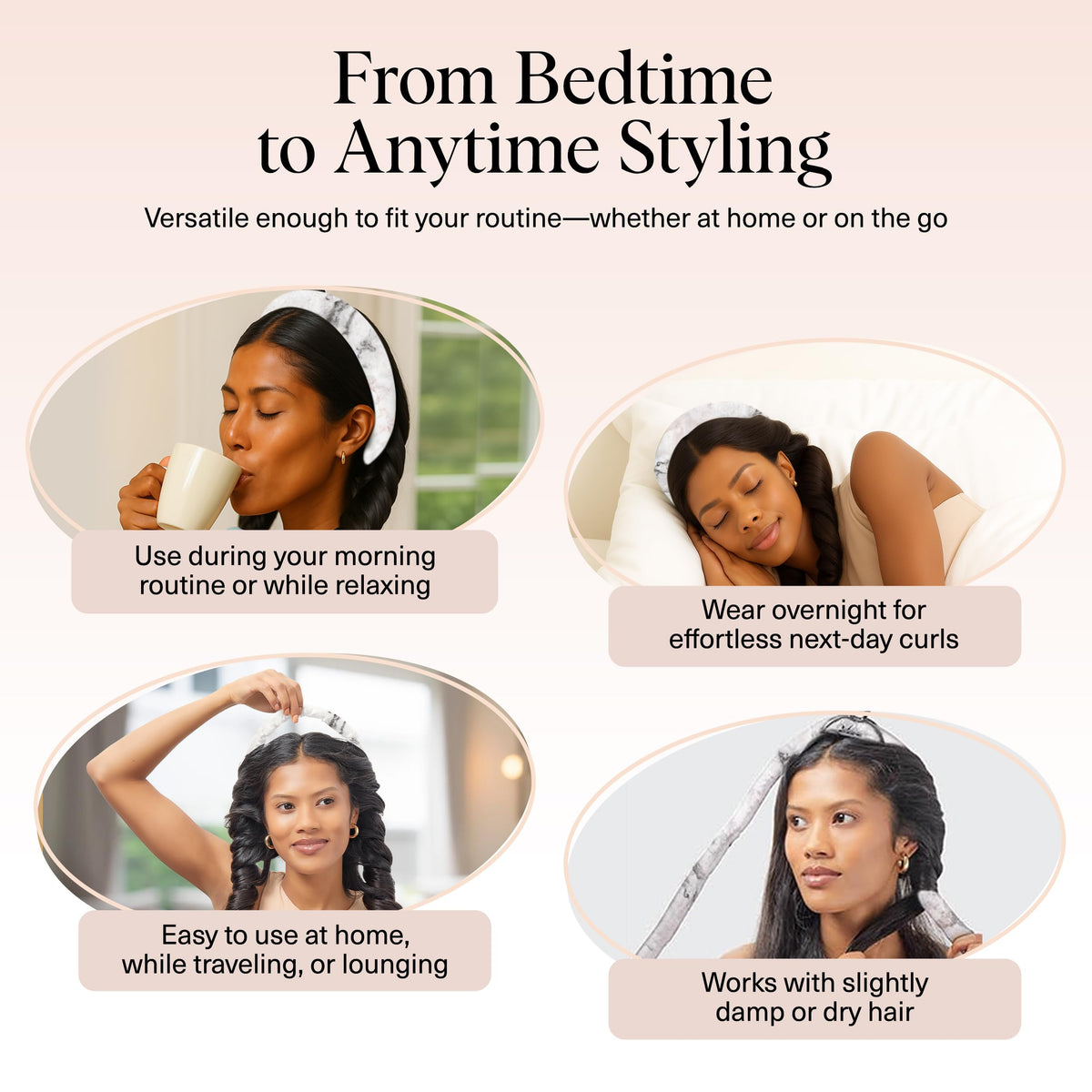 Kitsch Satin Heatless Curls Overnight Set packaging