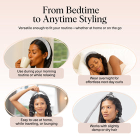 Kitsch Satin Heatless Curls Overnight Set packaging
