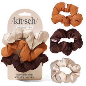Kitsch Sedona Scrunchies 3pcs front view in vibrant colours