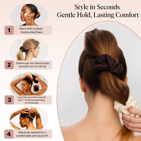 Kitsch Sedona Scrunchies in a gift box presentation