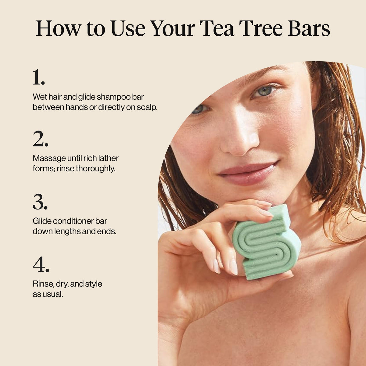 Kitsch Shampoo Bar displayed with eco-friendly products