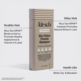 Kitsch Strengthening Rice Water Shampoo side view