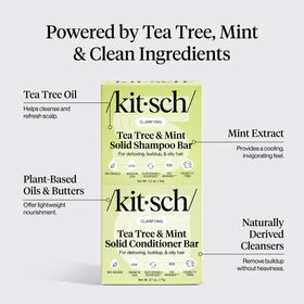 Kitsch Tea Tree Conditioner bar close-up