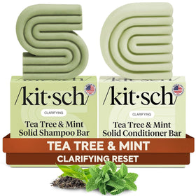 Kitsch Tea Tree Shampoo and Conditioner Set front view