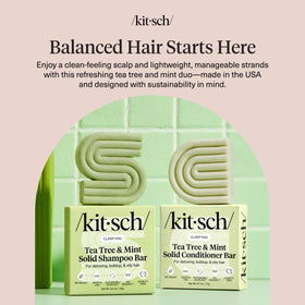 Kitsch Tea Tree Shampoo and Conditioner Set packaging