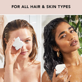 Kitsch Ultra Sensitive Shampoo Bar displayed with eco-friendly products