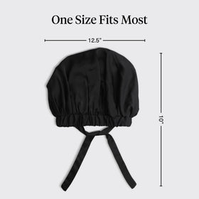 Kitsch XL Satin Bonnet black lifestyle scene