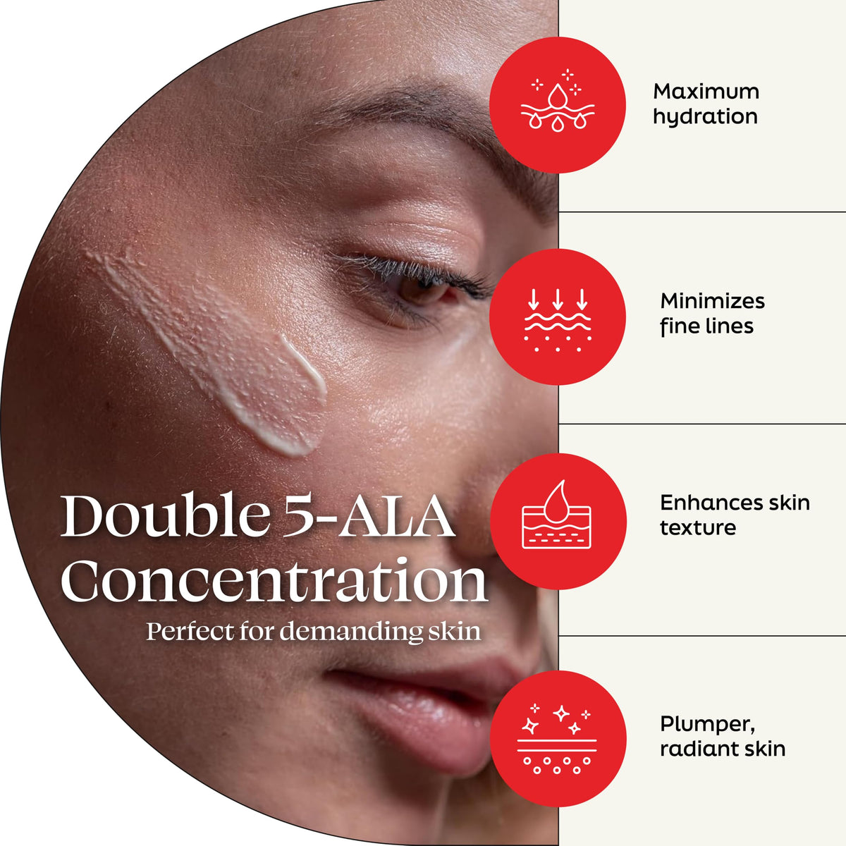 Kiyomi Skin Day Cream Intense texture on hand