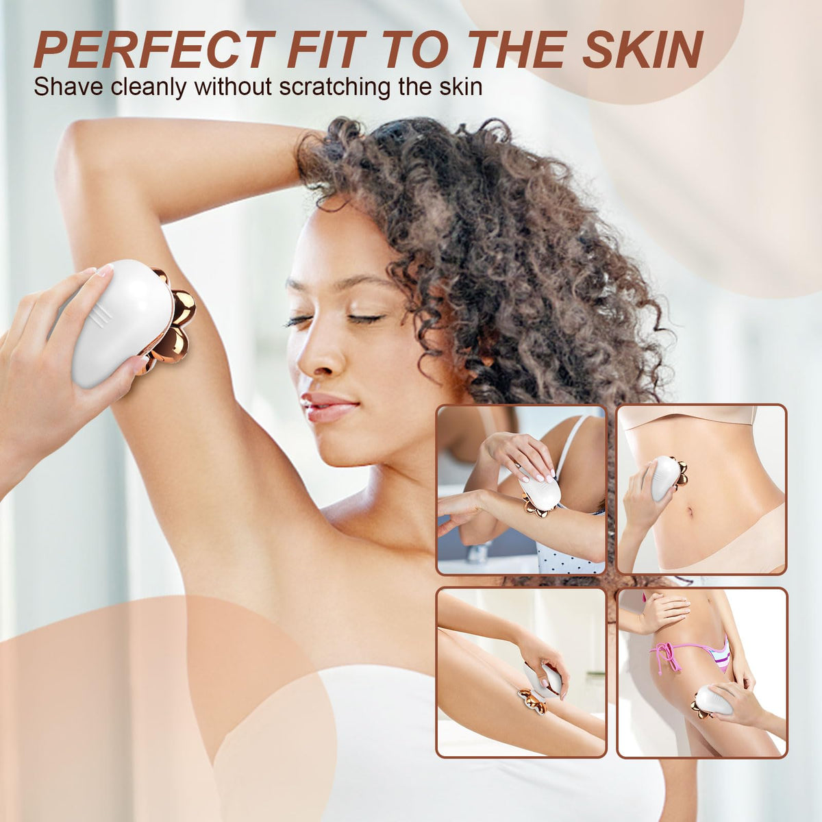KIZUKI 2-in-1 Electric Razor lifestyle use
