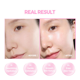 KLAVUU Glow Peel Off Mask creamy texture close-up
