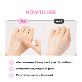 KLAVUU Glow Peel Off Mask ingredients list