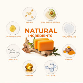 KlearBloom Kojic Acid Soap Bar with natural ingredients