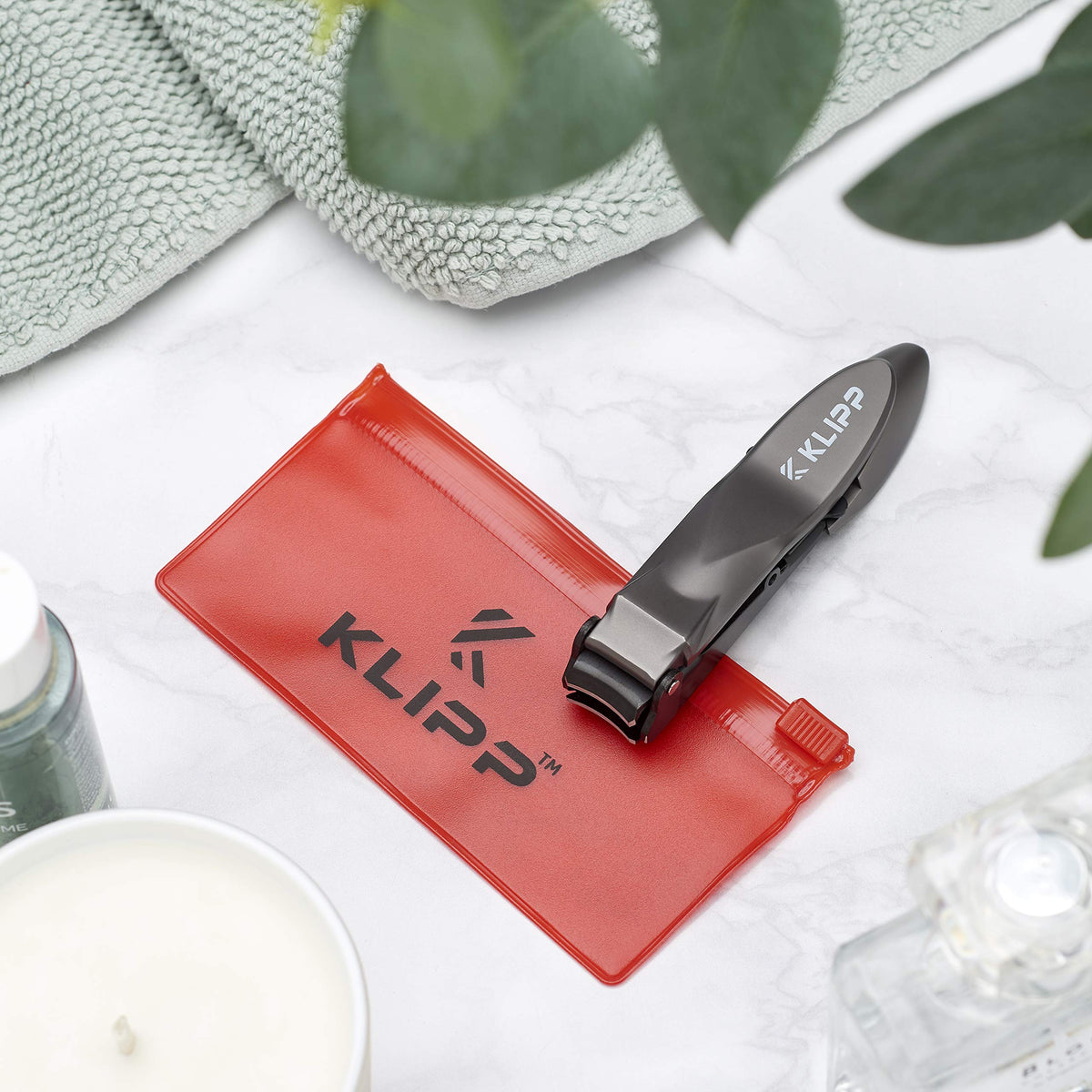KLIPP Nail Clippers on a grooming table