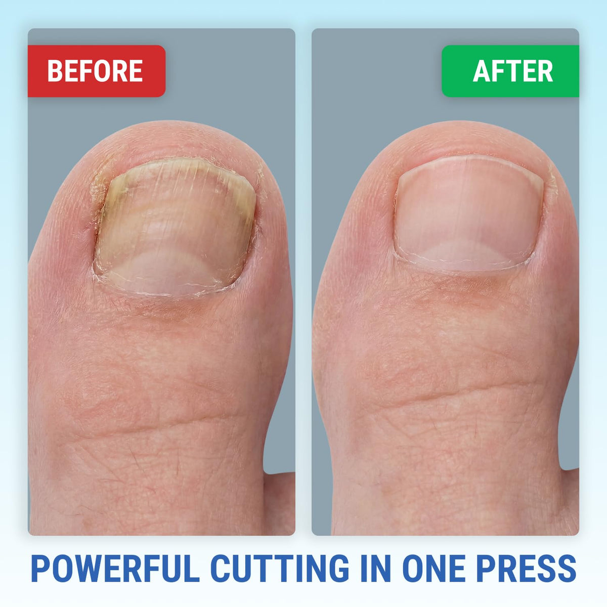KLIPP Toenail Clippers displayed on a wooden surface