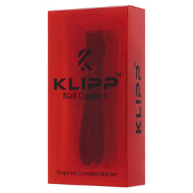 KLIPP toenail clippers displayed with other nail care tools