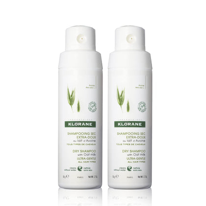 Klorane Dry Shampoo with Oat Milk 168g front view