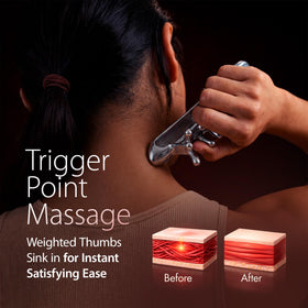 KOA KOAPRO Face Gua Sha Tool close-up of rounded tips