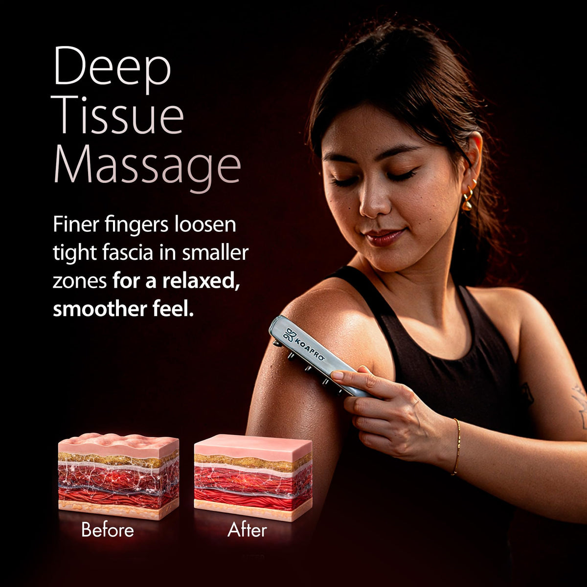 KOA KOAPRO Face Gua Sha Tool packaging