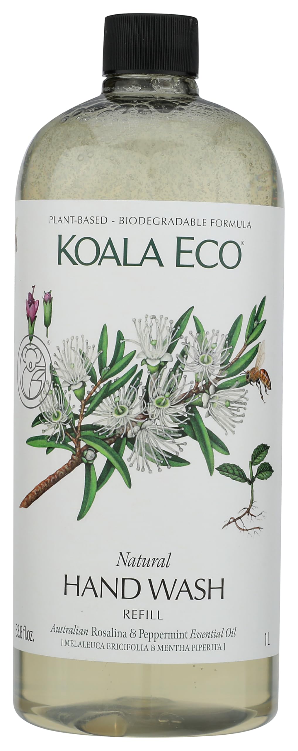 Koala Eco Hand Wash Refill 34oz in Rosalina & Peppermint scent