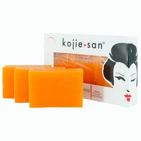 Kojie San Orange Whitening Soap 3 x 65g front view