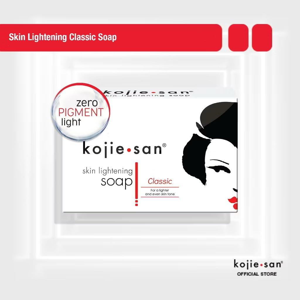 Kojie San Orange Whitening Soap packaging side view