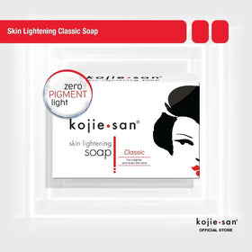 Kojie San Orange Whitening Soap packaging side view