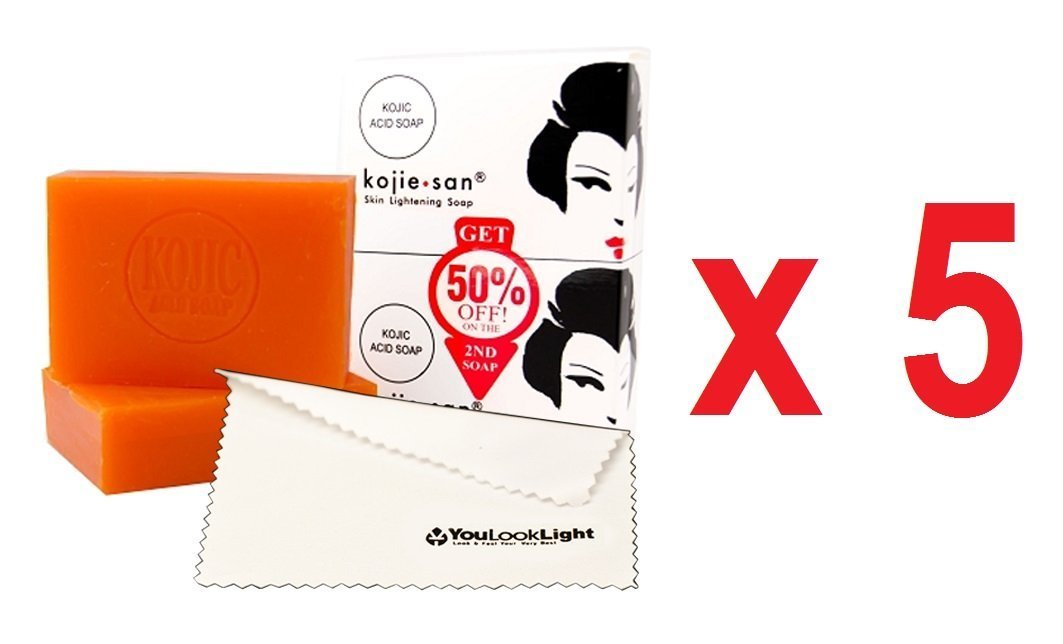 Kojie San Skin Brightening Soap Bundle Pack with 10 bars