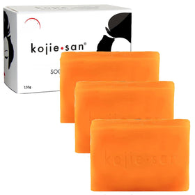 Kojie San Skin Brightening Soap pack of 3 bars front view