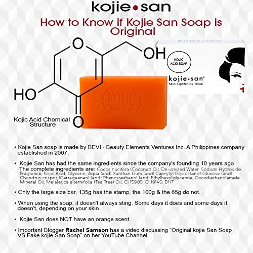 Kojie San Soap in a bathroom setting
