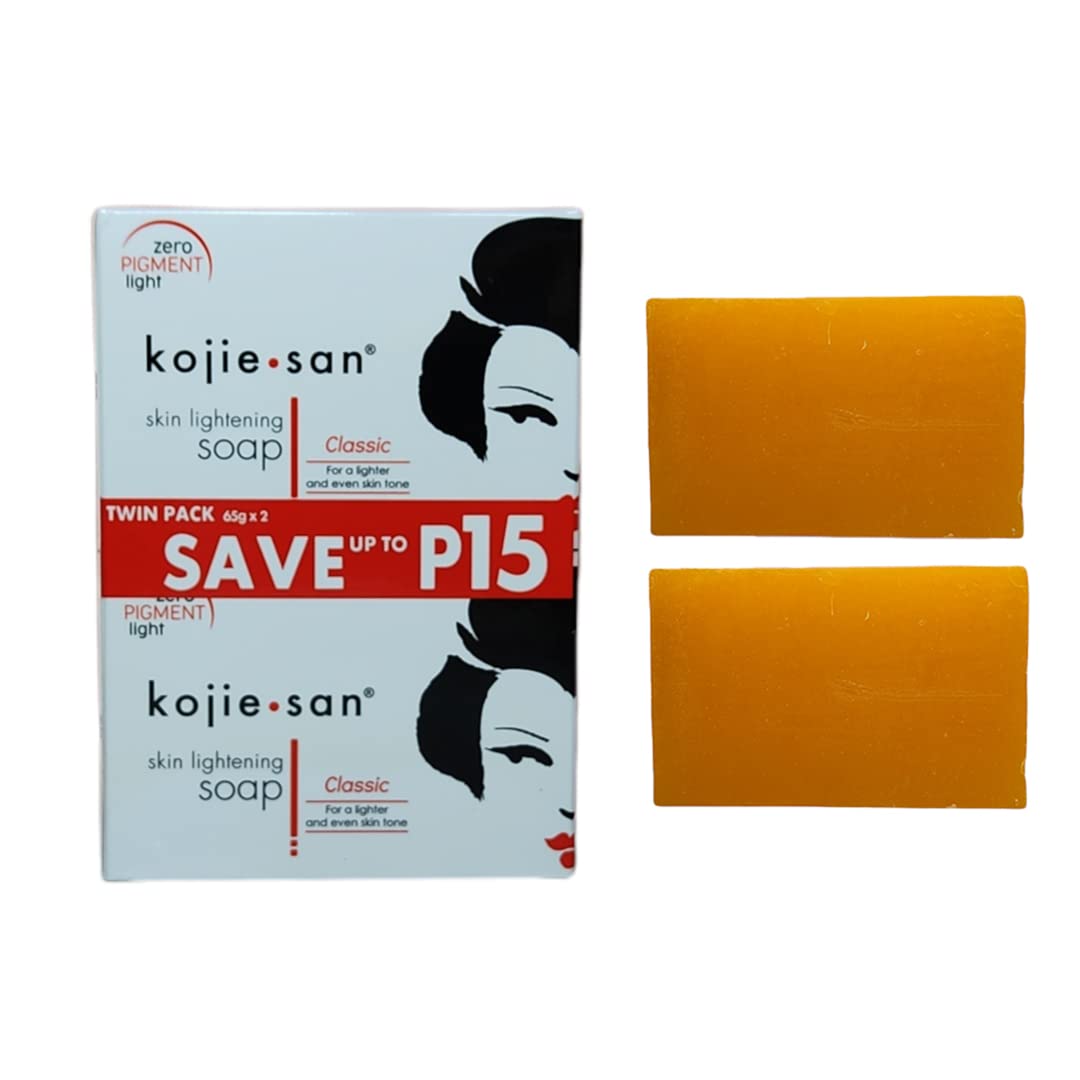 Kojie San Soap ingredients list on packaging