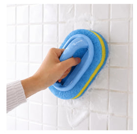 Koksi All-Purpose Cleaning Brush front view with ergonomic handle