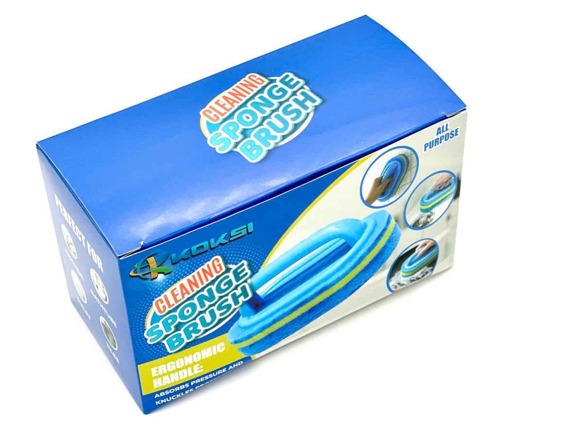 Koksi Cleaning Brush hanging for storage